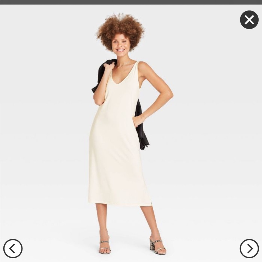 Women's Slim Fit Sleeveless Knit Dress